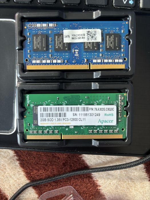 Продам ОЗУ Ddr3L для ноутбука