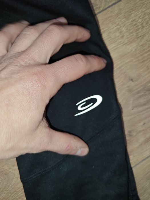 Damskie praktycznie nowe długie legginsy na rower rozmiar S