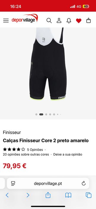 Calções de ciclismo