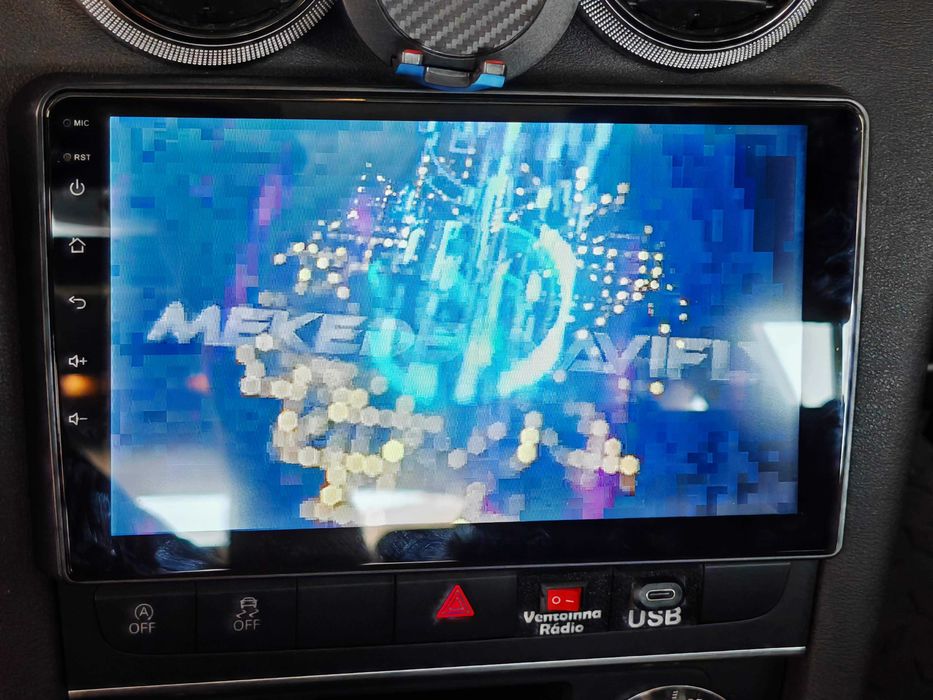 Rádio Android 14 2DIN 9" Audi A3 8P S3 RS3