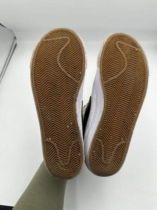 Sneakersy trampki skórzane wysokie Nike Blazer Mid 38,5