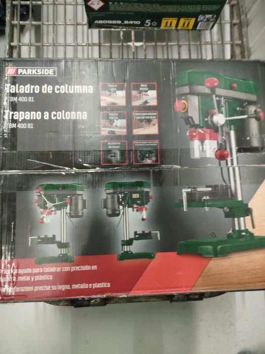 Furradora vertical coluna