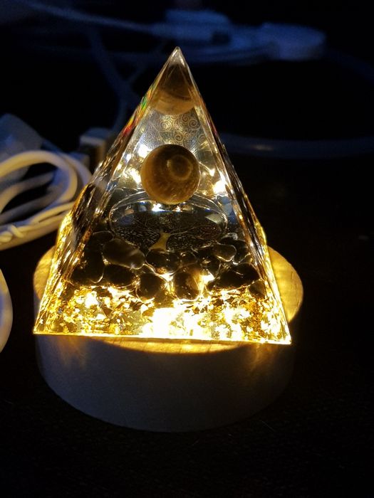Base led luz amarela ou branca