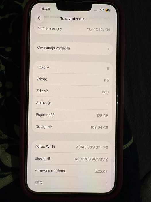 Iphone 13 128gb.