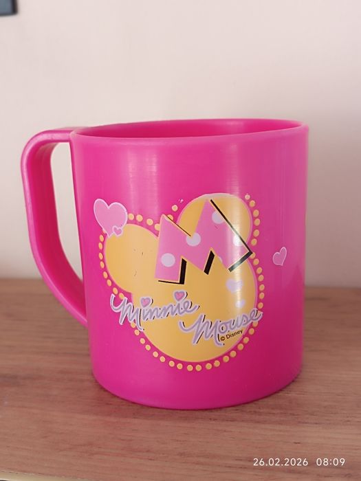 Zestaw kubek i talerzyk Minnie Mouse