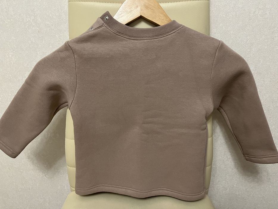 Тепла кофтинка/світшот дитячий футер на флісі 92/98