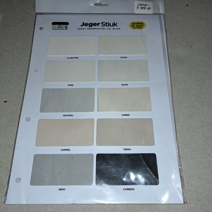 Wzornik efektu dekoracyjnego Jeger