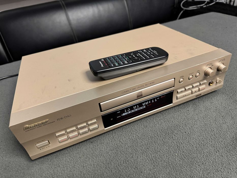 Nagrywarka CD Pioneer PDR-D50 złota z opcją DAC
