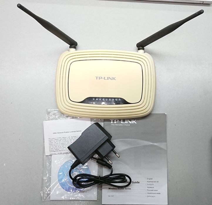 Wi-Fi роутер 300 МБит Tp-link WR841N.  2 антенны! Оригинал!