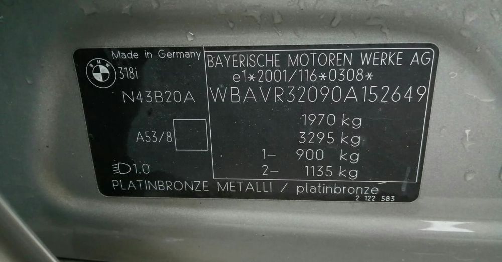 BMW e90 e91 PLATINBRONZE Maska Zderzak Błotnik Klapa Drzwi OKAZJA