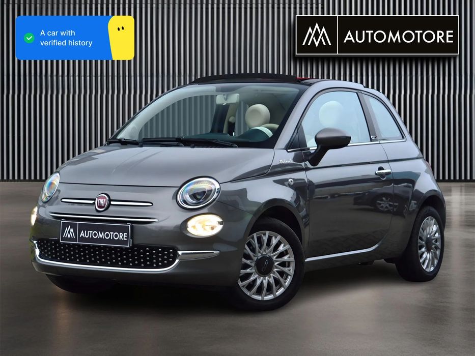 Fiat 500 500C Dolce Vita Hybrid SalonPL FV23% Tempomat/CzujnikiPark/Climatronic