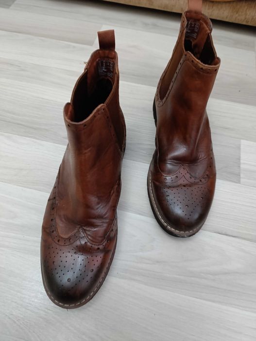 Черевики ботінки чоловічі шкіряні Clarks розмір 43