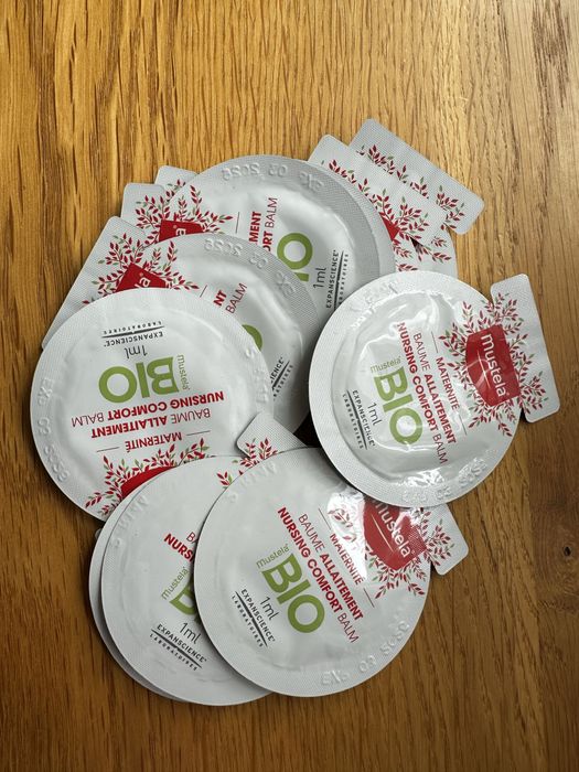 Mustela bio balsam krem do piersi brodawek 10x1 ml