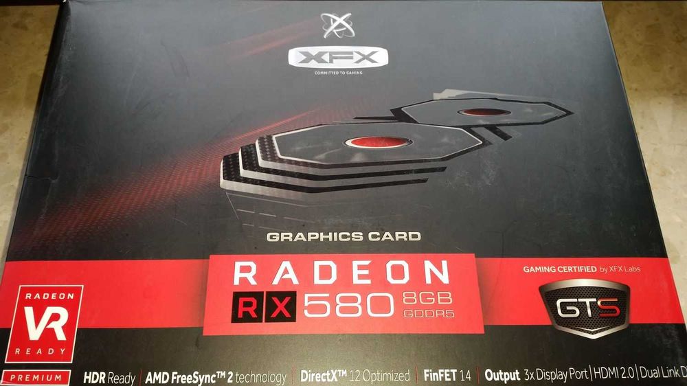 Karta AMD XFX RX580 8GB OC