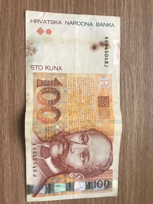 Sto kuna  banknot