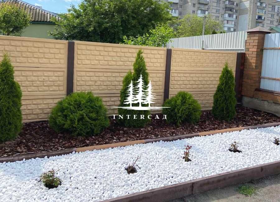 Галька мармурова біла ДОЛОМІТ 30/60мм, Камінь для ландшафту