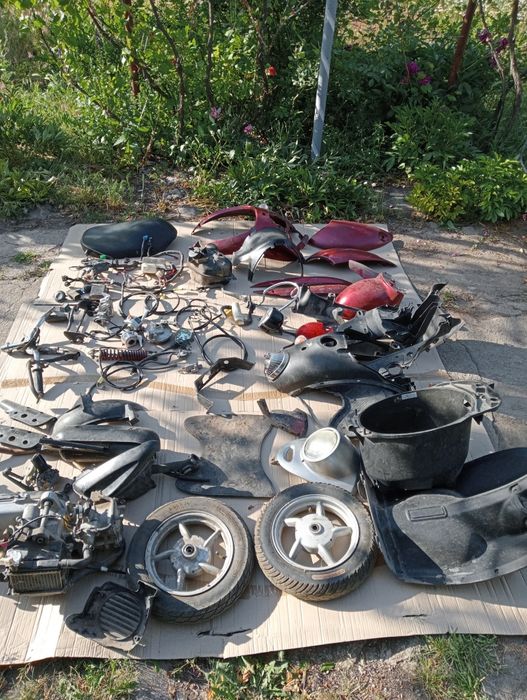 Yamaha Vino 4Т, ямаха віно, пластик