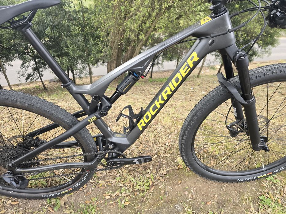 Bicicleta suspensao total 29 m carbono