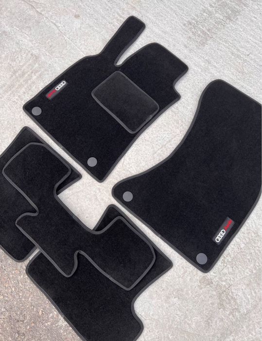 Ворсові коврики в салон НА ВСІ МАРКИ АВТО Прорезинені,Стандрат/Преміум