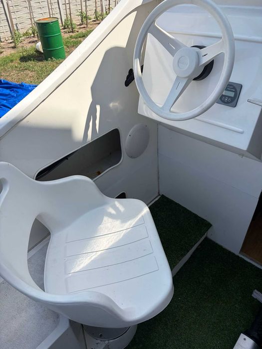 Łódź motorowa elektryczna z silnikiem Haswing 2HP  + nowa przyczepa Temared 5 nowa cena!