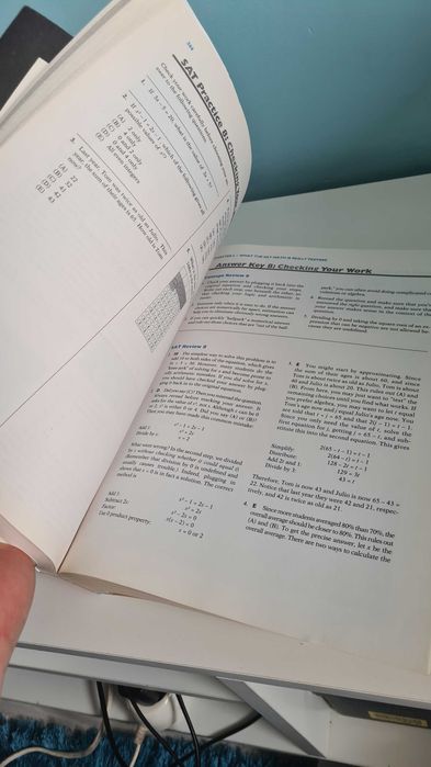 Książka egzamin SAT amerykańska matura USA McGraw Hill's test