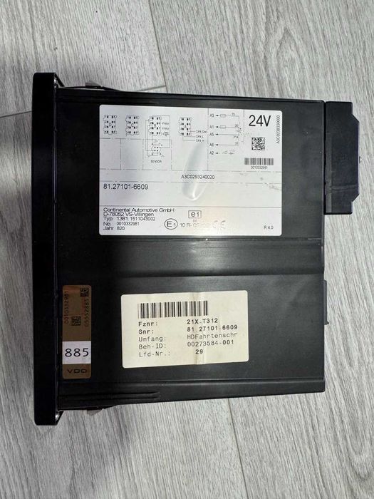 Електрична система 81.27101-6609 / 1381.2502033003 Тахограф(Tachograf)