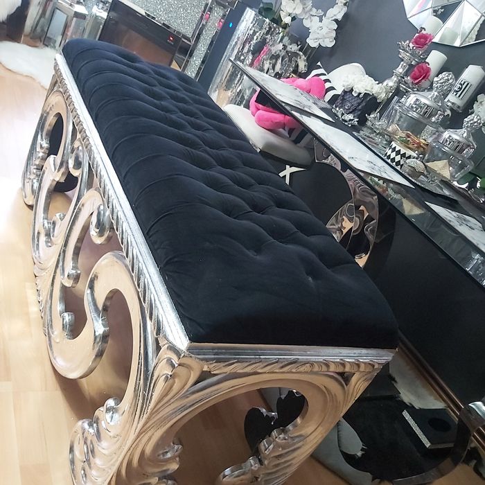 Olbrzymi Ottoman /puf /pufa/glamour Cudo! projektant  Christopher Guy