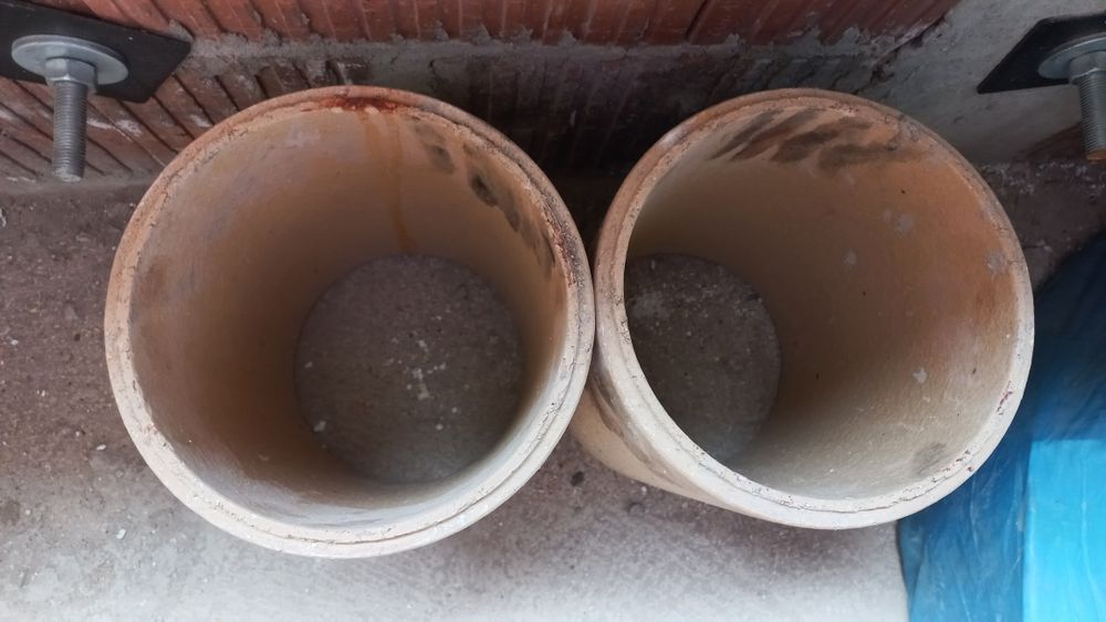 Wkład ceramiczny do komina i kit