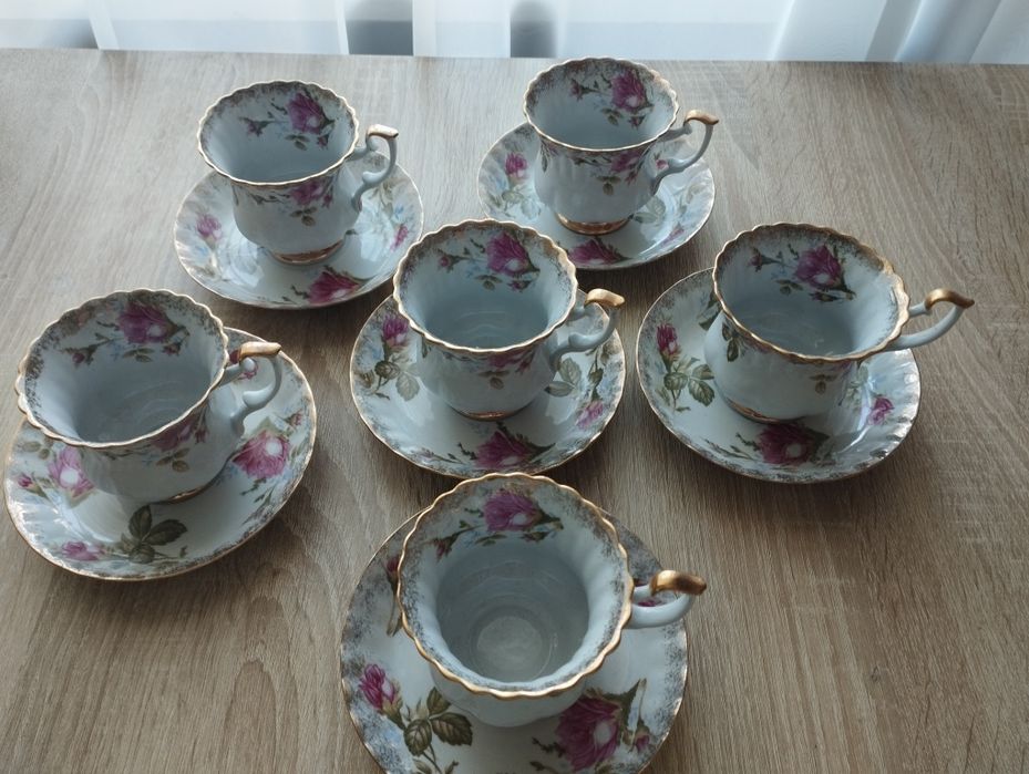 Кофейна пара (чашка+блюдце) ціна за набір