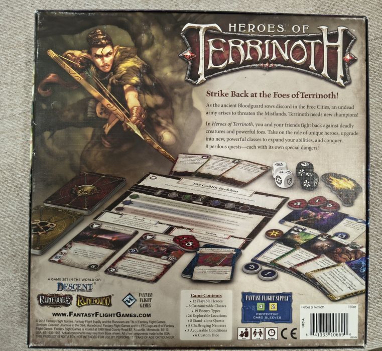 Heroes of Terrinoth - Jogo de tabuleiro