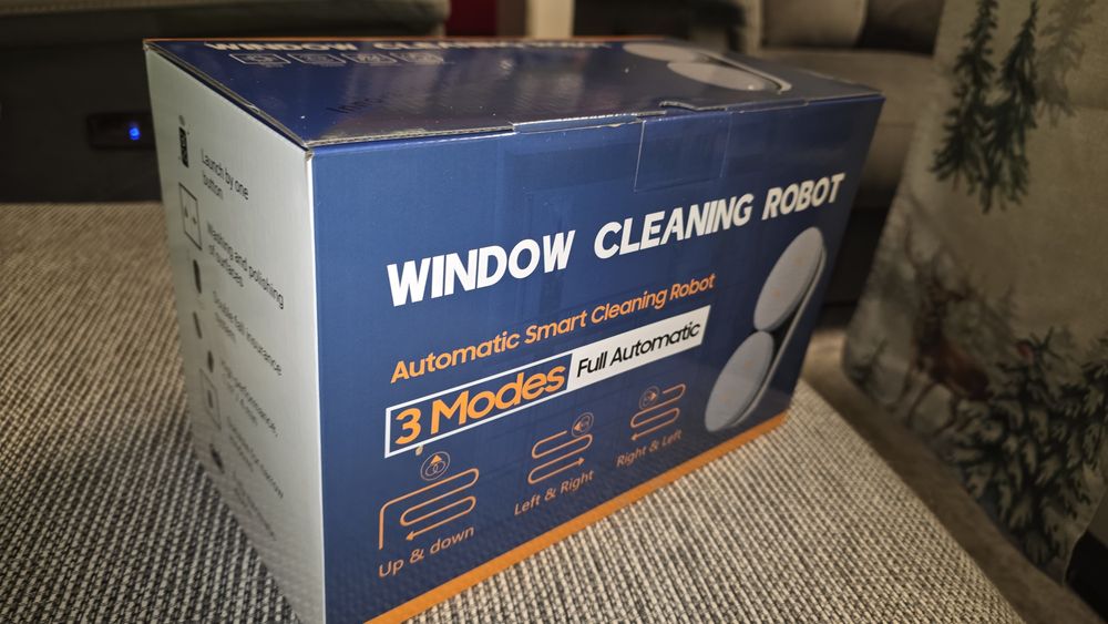 Inteligentny robot zdalnie sterowany do czyszczenia szyb luster