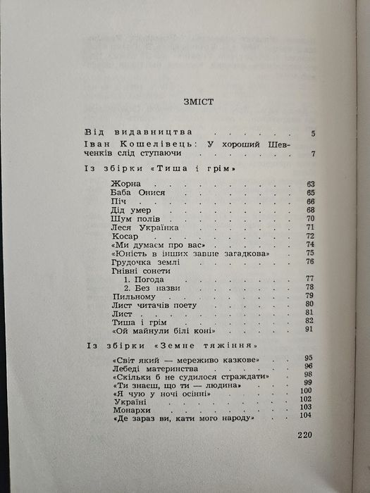 "Берег чекань " Василя Симоненка,  1966р. Обкладинка Я. Гніздовського