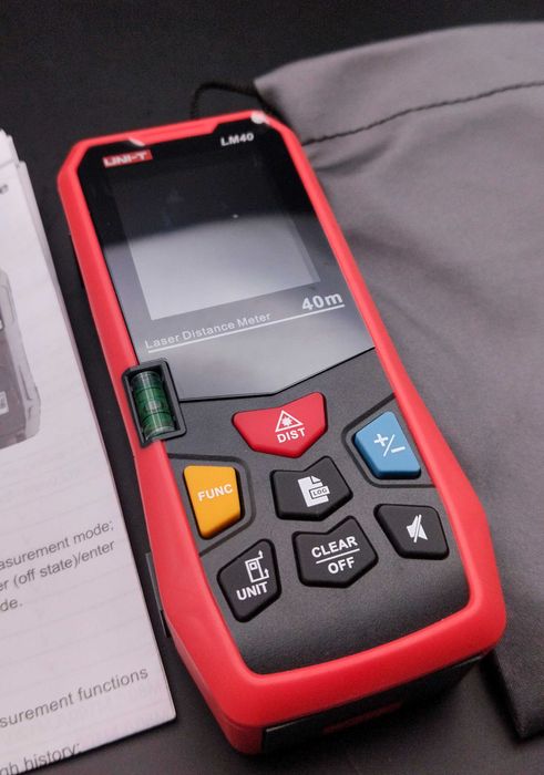 Medidor de distâncias a Laser - 40m - UNI-T