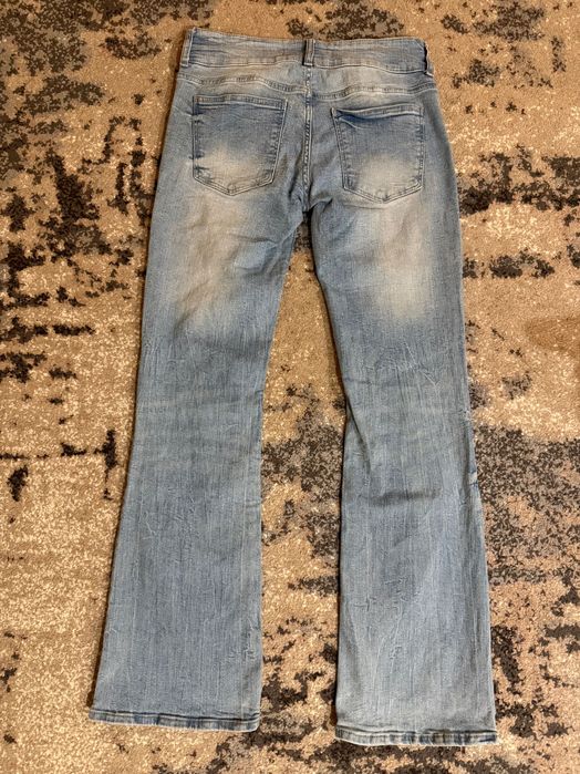 Zara,Bershka flared type bootcut jeans | Бершка флеред Буткат джинсы