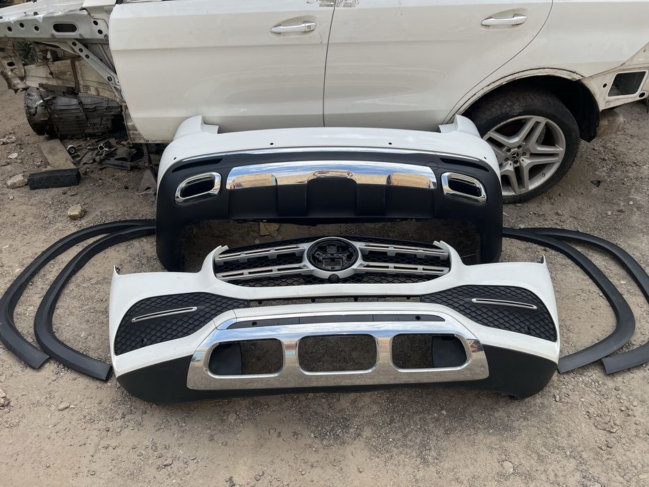 Бампер Mercedes GLS X167 в наявності передній задній ГЛС 167 комплект арки підкрилки w167