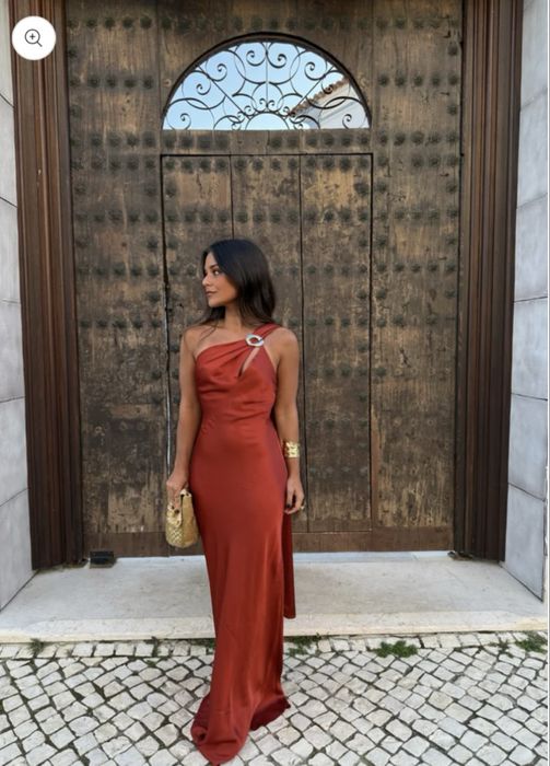 Vestido Terracota