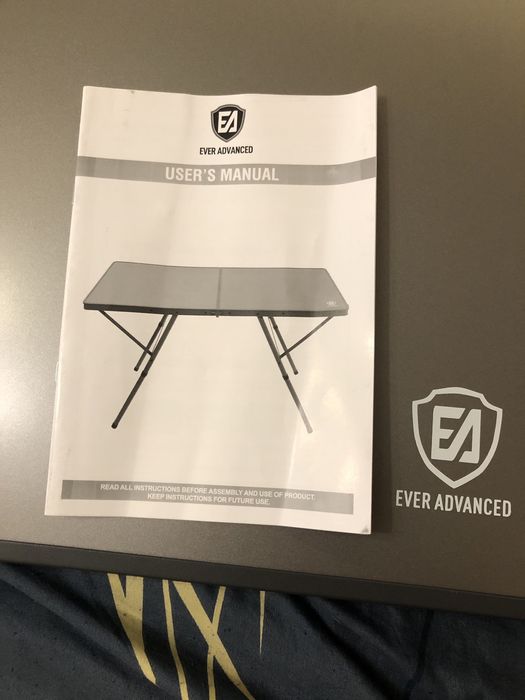 Stolik kempingowy ogrodowy nowy