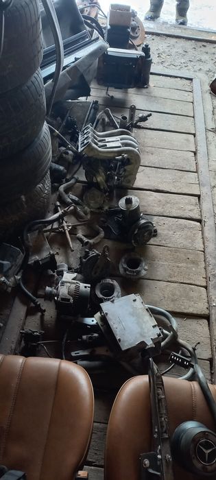 Мерседес 124 на гайки