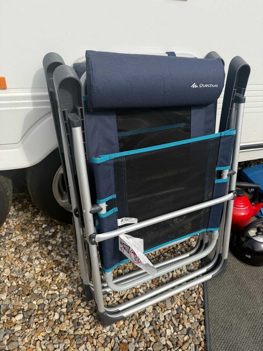 Cadeira de Campismo Reclinável Quechua (Decathlon) – Muito Confortável