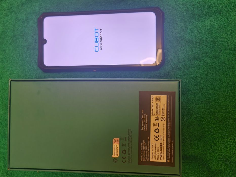 Cubot king Kong X pro 12+12+256gb