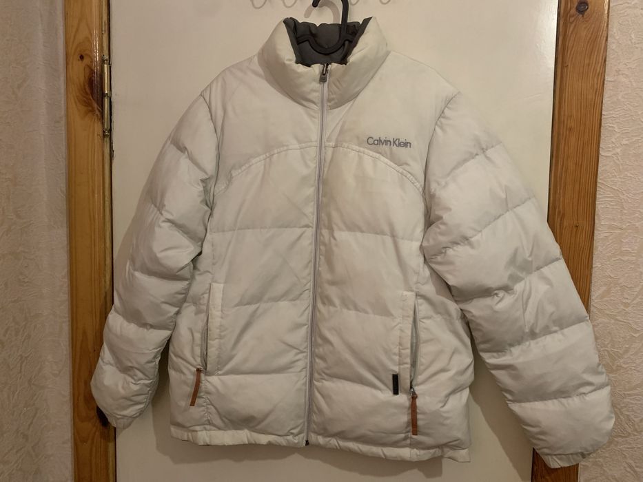 Пуховик calvin klein (оригинал) двухсторонний