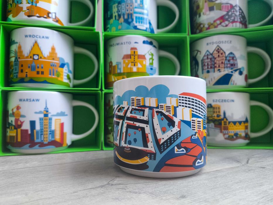 Kubek Starbucks Katowice 414ml You Are Here YAH Mug