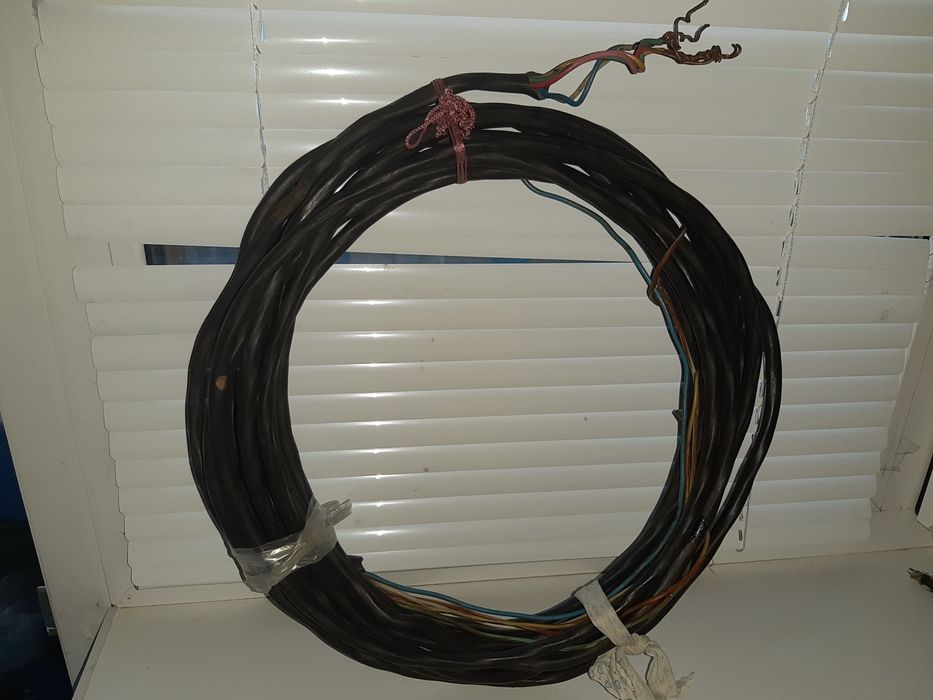 Кабель Медный 5-х жильный сечение 10мм2