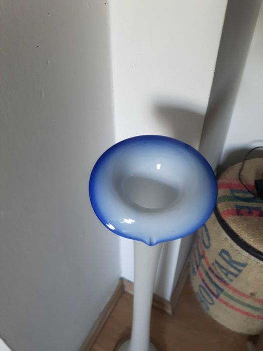 bardzo duży wazon ze szkła