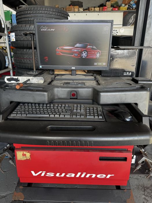 Maquina de alinhar direçao