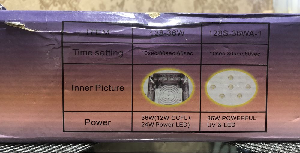 Лед лампа гибрид 36W