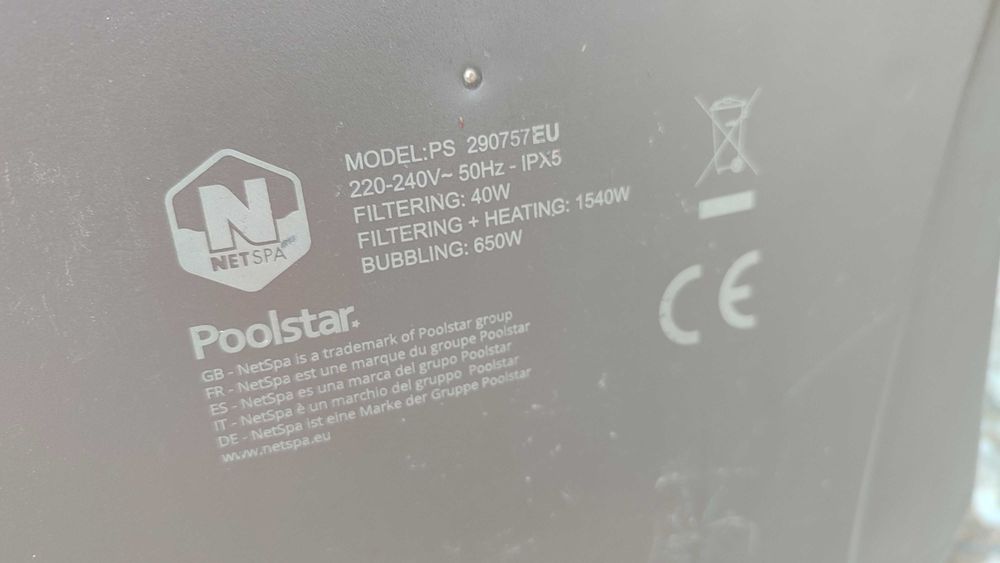 Jacuzzi insuflável NetSpa Poolstar