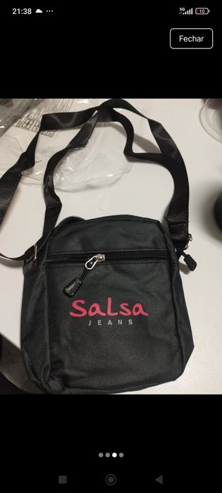 Mala tiracolo salsa jeans nova