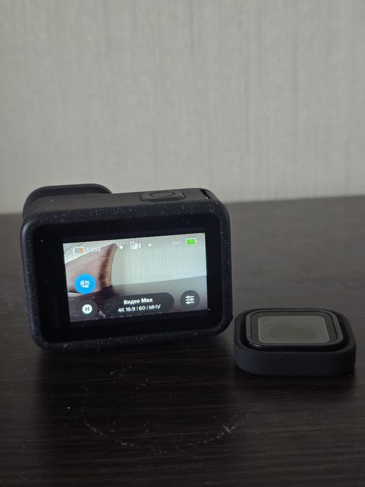 GoPro 12 з оригінальною  ширококутною лінзою