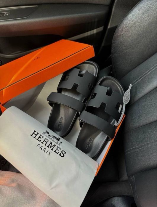 Тапки шльопанці hermes 35-41 розмір